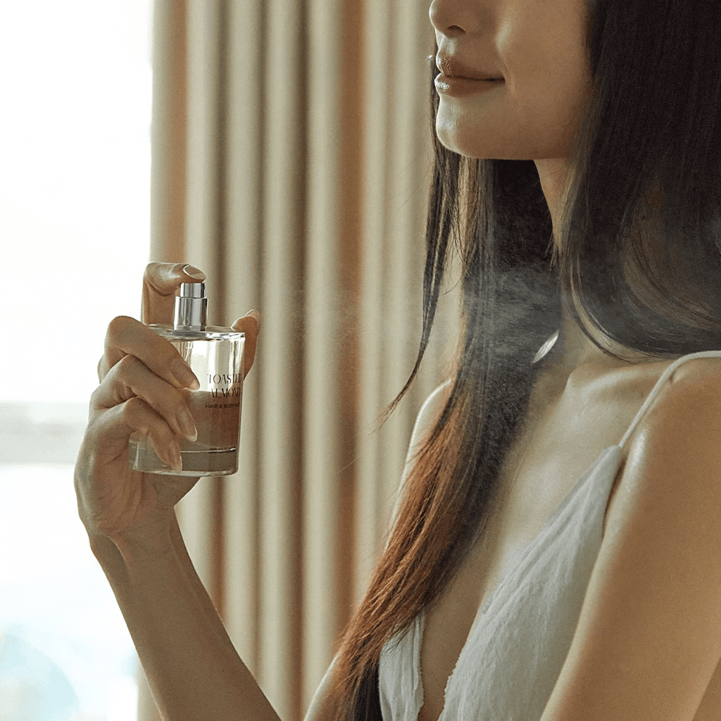 Skinlax Nước hoa tóc và cơ thể hương Hạnh Nhân Nướng Toasted Almond Hair & Body Mist 100ml thumb 3