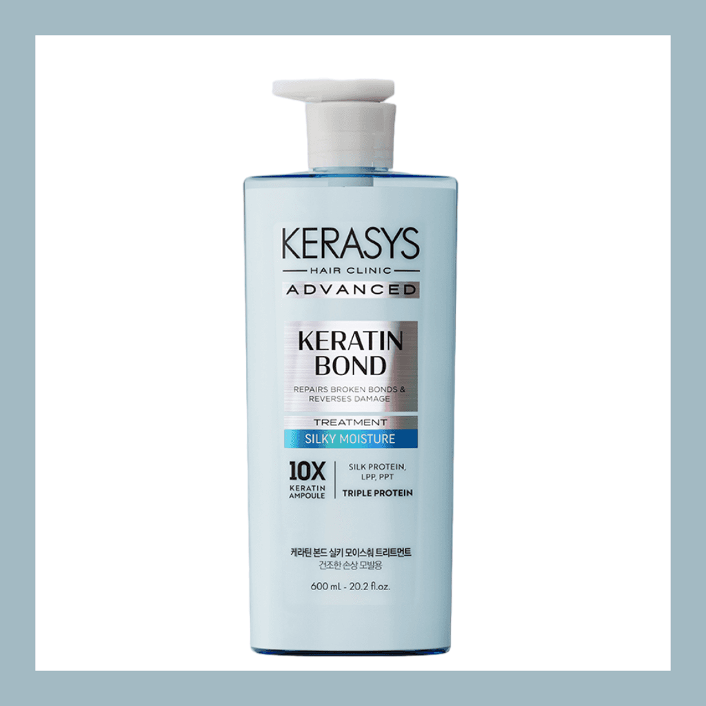 Kerasys Dầu xả Advanced Keratin Bond Silky Moisture Treatment 600ml thumb 5