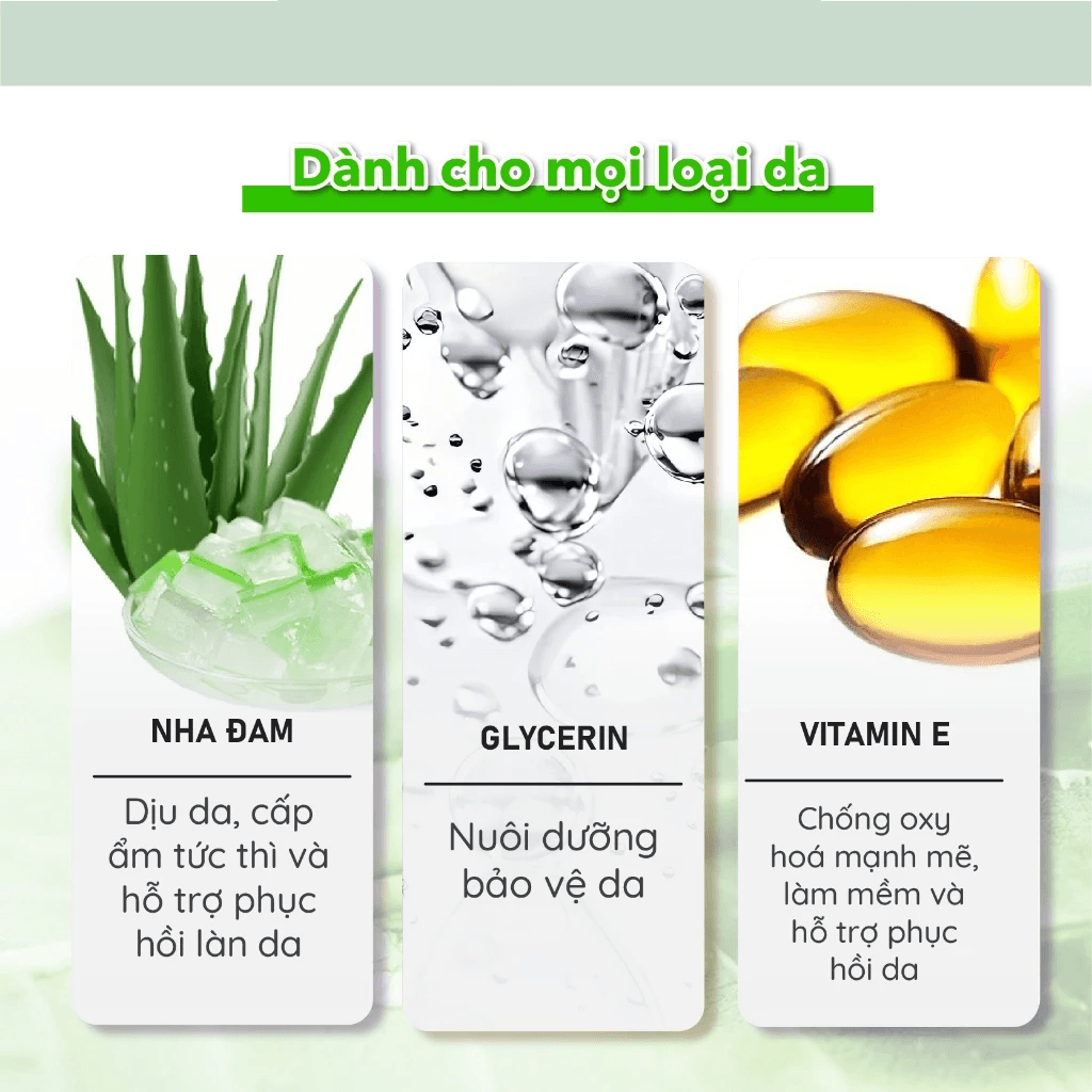 Evoluderm Gel tắm tinh chất nha đam 500ml thumb 2