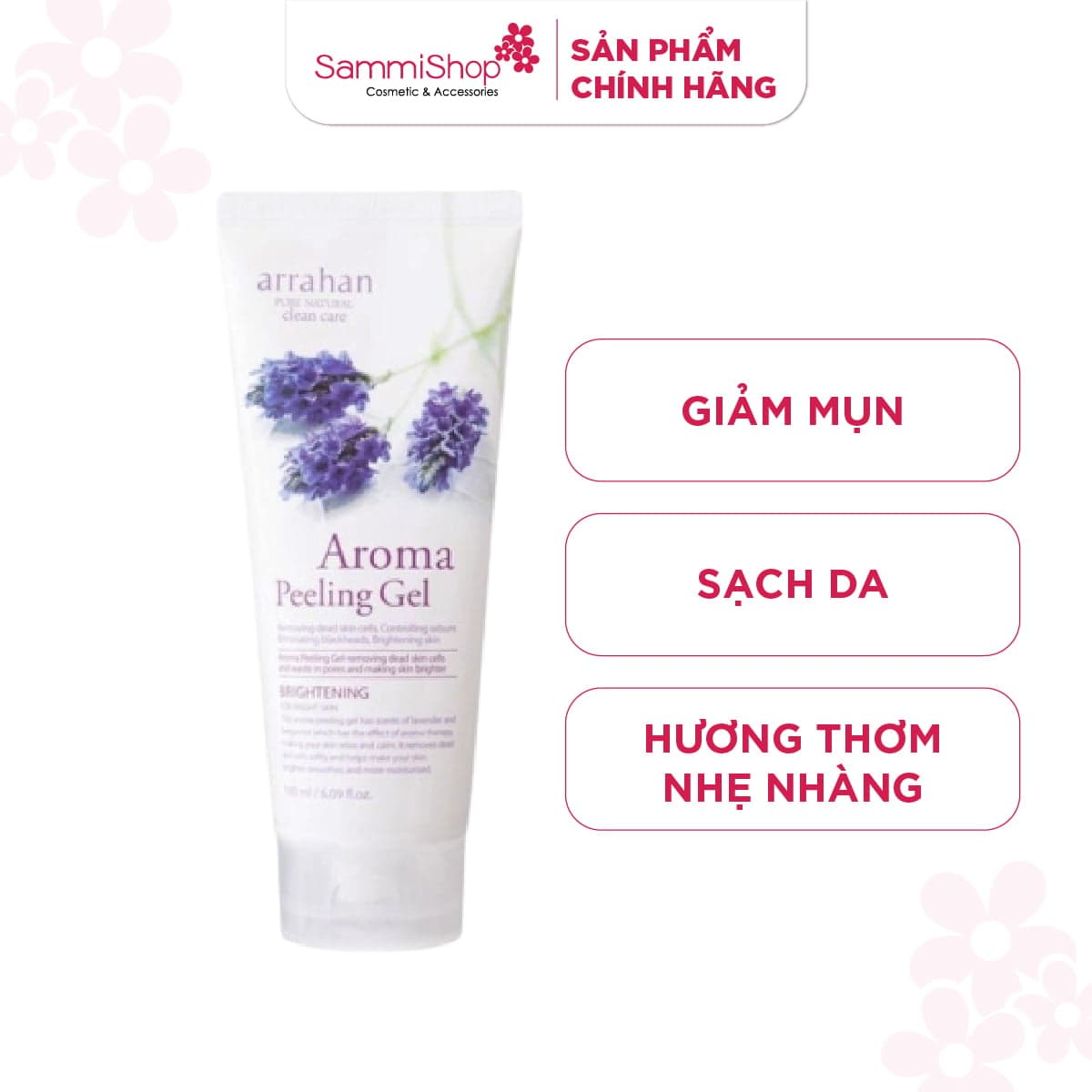 Arrahan Tẩy tế bào da chết Aroma White Peeling Gel 180ml thumb 1