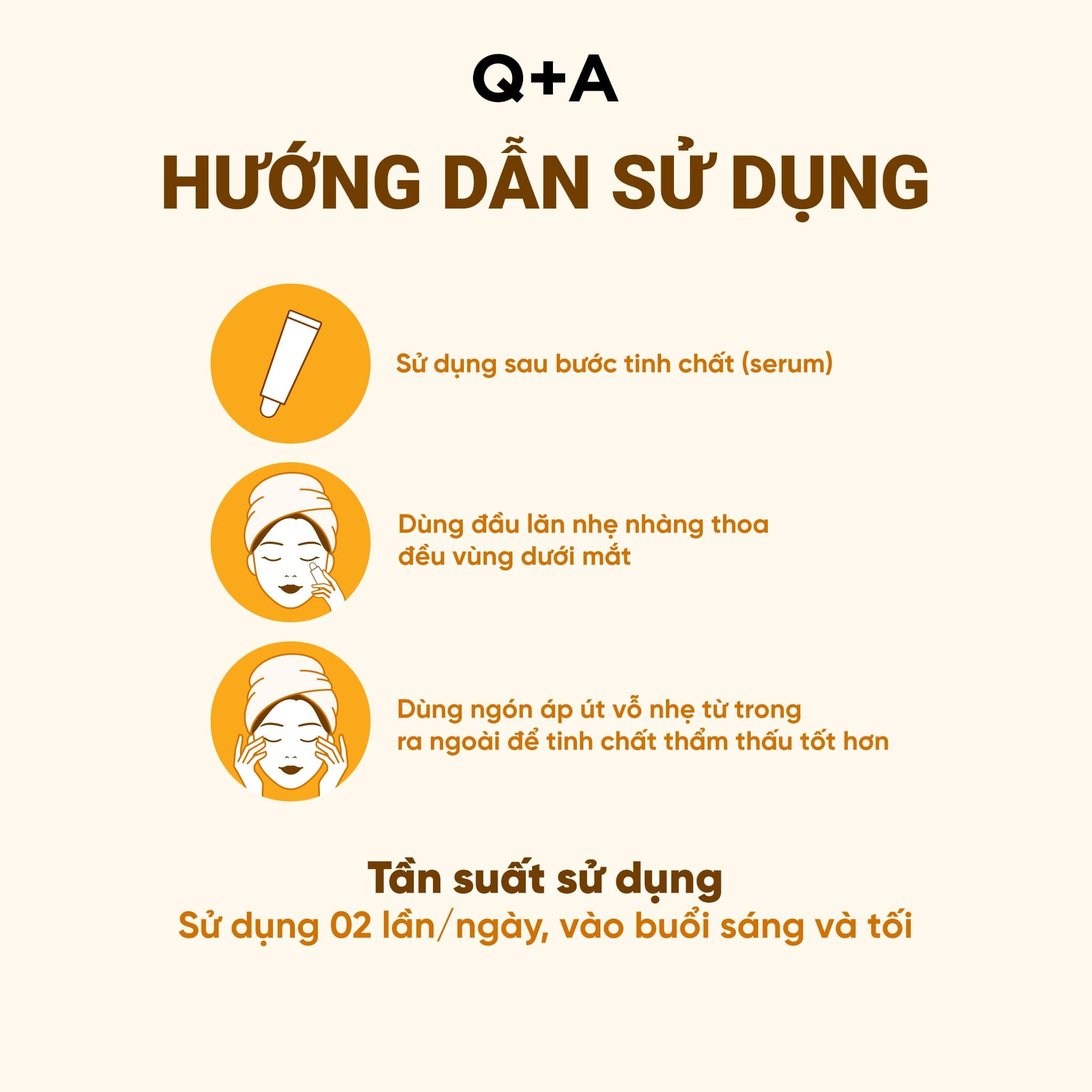 Q+A Tinh chất Caffeine Eye Serum 15ml thumb 6