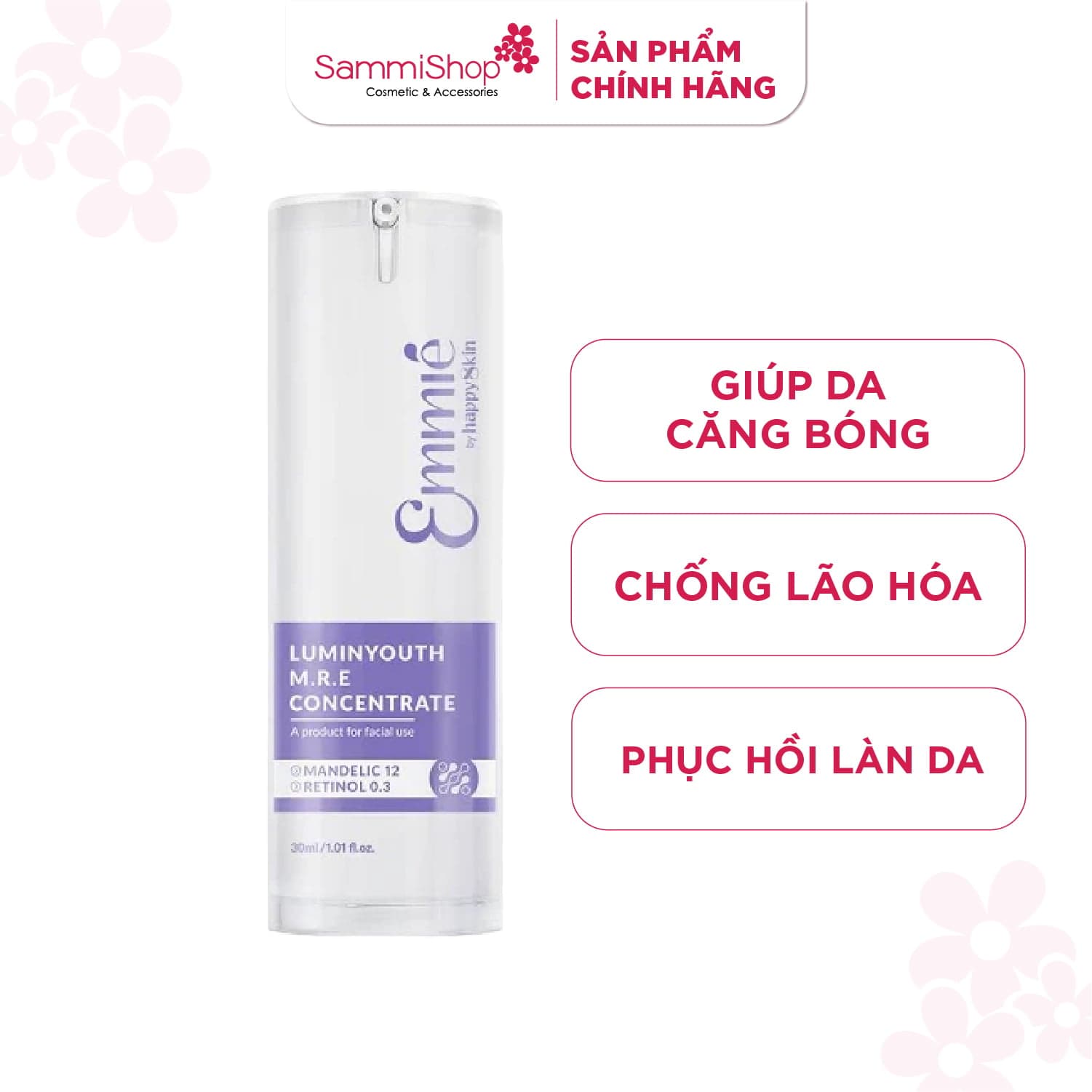 Emmie by Happyskin Serum Luminyouth M.R.E Concentrate 30ml thumb 1