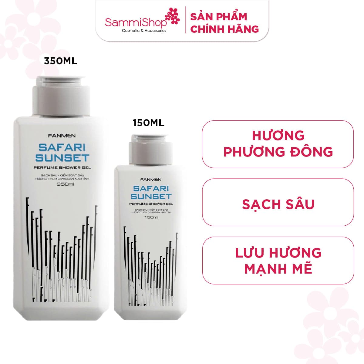 Fanmen Sữa tắm nước hoa Safari Sunset thumb 1
