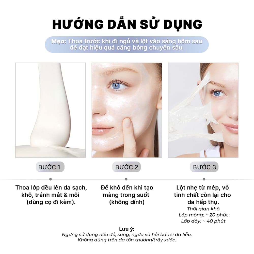 COSRX Mặt nạ PDRN EXOSOME Skinplaning Glaze Mask 50ml thumb 5