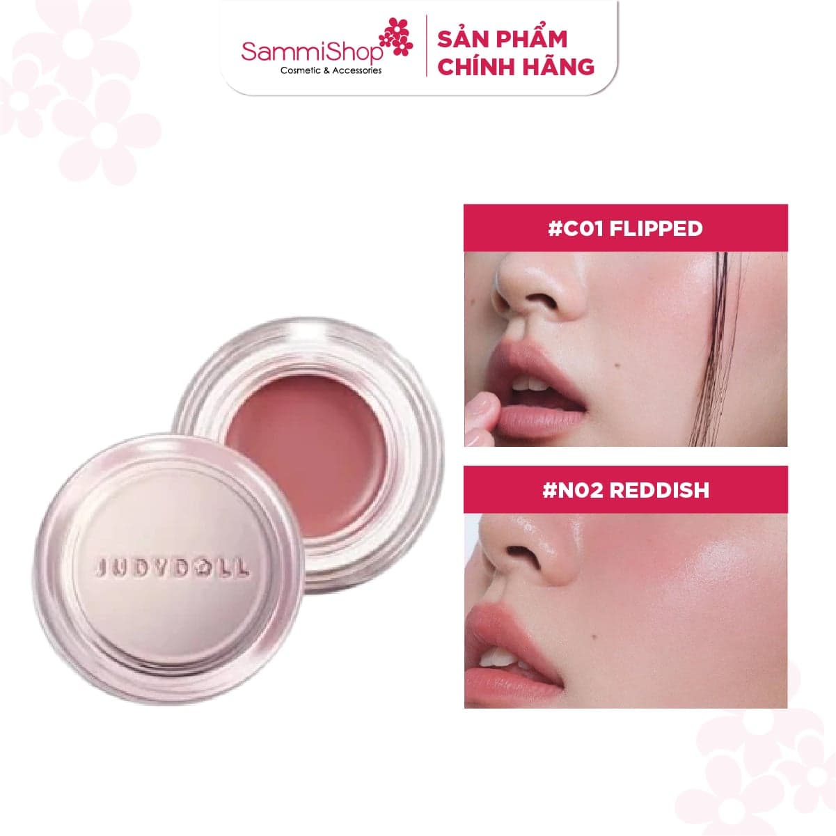 Judydoll Son dưỡng và Phấn má Watery Multimuse Color Balm thumb 1