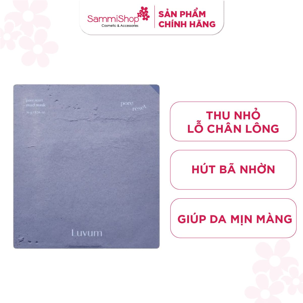 Luvum Mặt nạ Pore Reset Mud Mask 16g thumb 1