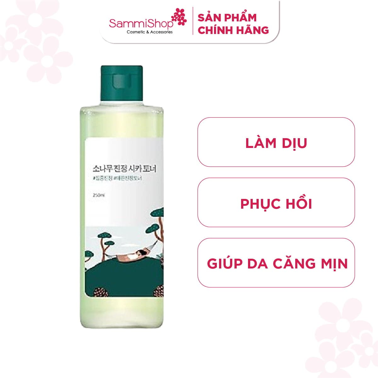 Round lab Nước hoa hồng Pine Calming Cica Toner 250ml thumb 2