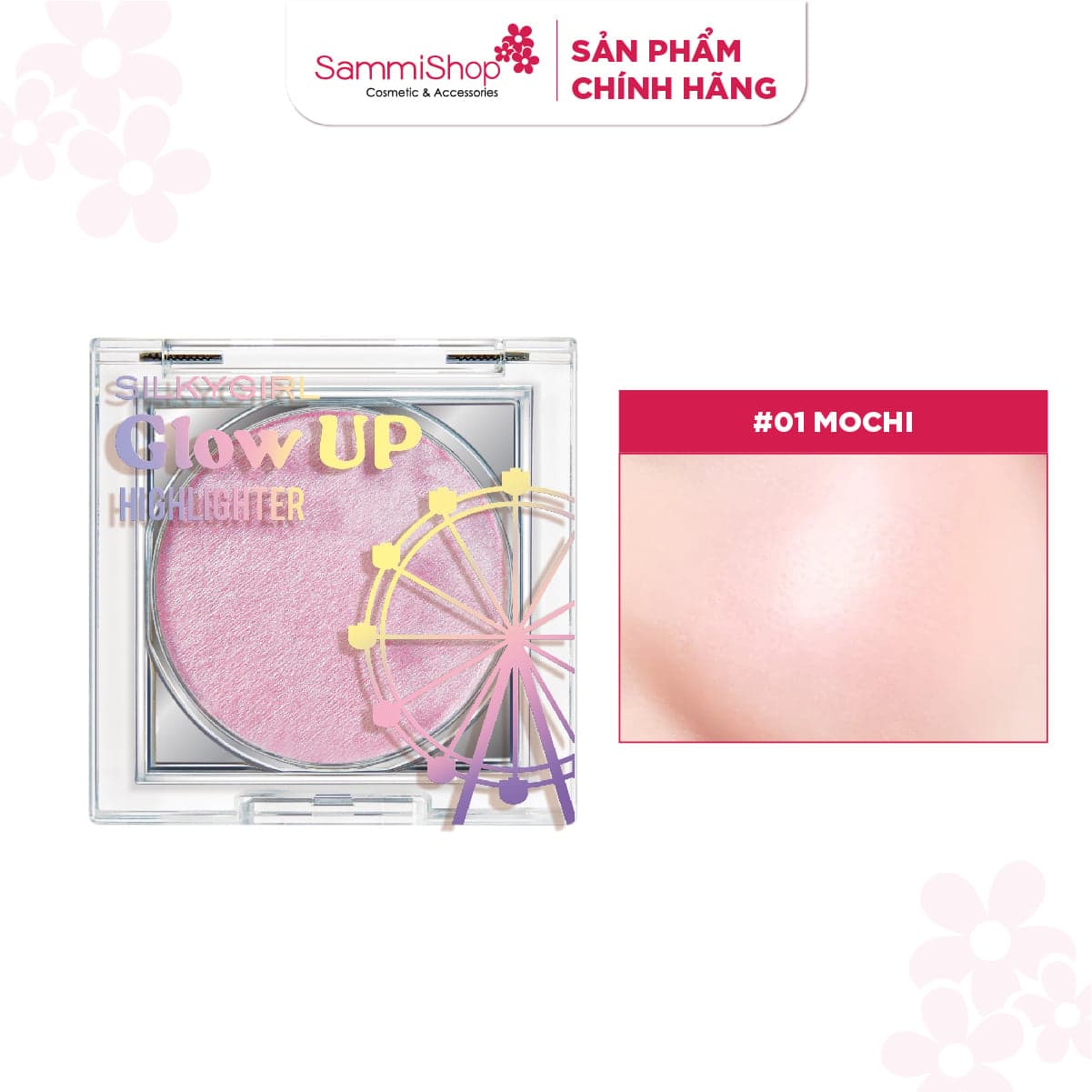 Silkygirl Bắt sáng dạng kem Glow Up Highlighter 4g thumb 1