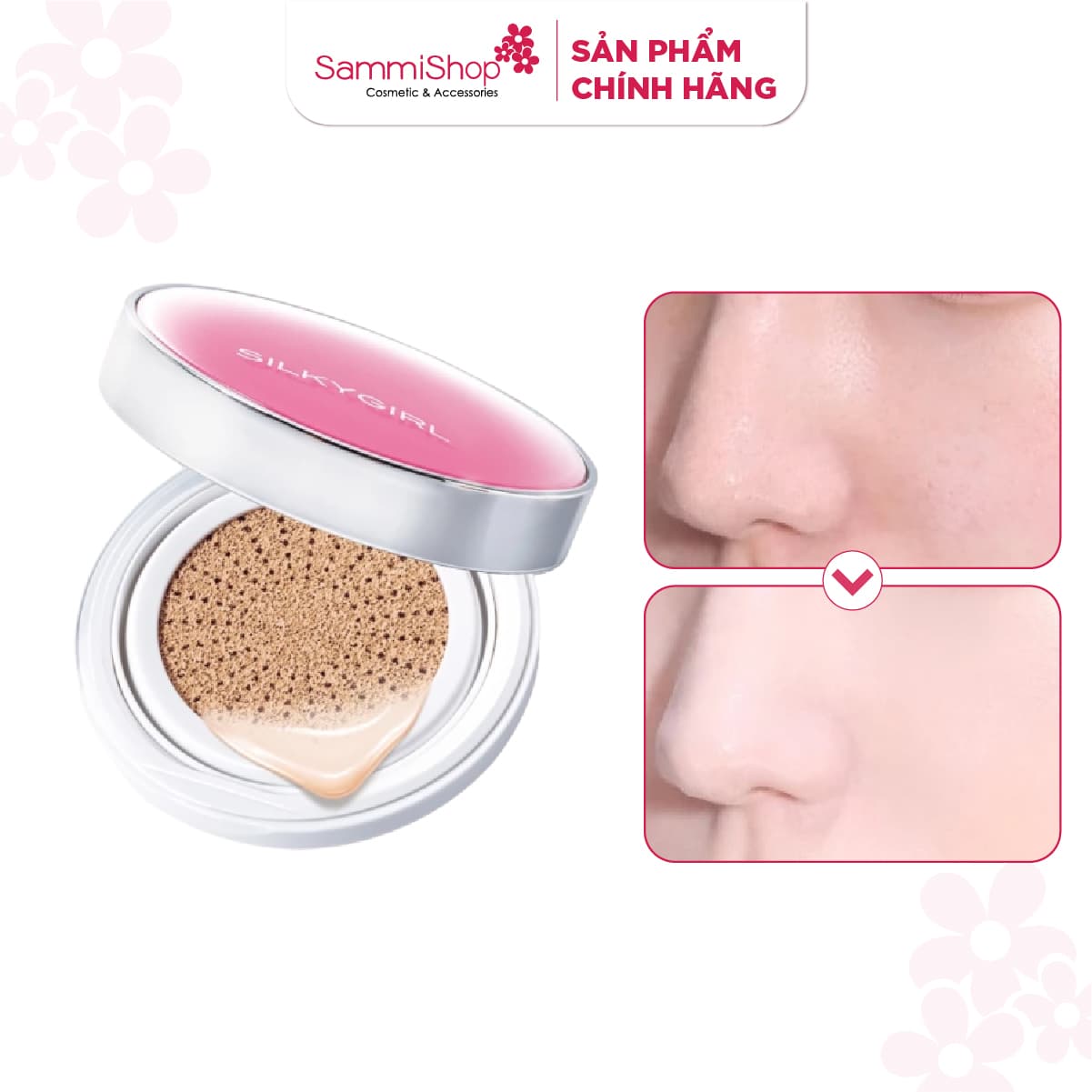 Silkygirl Phấn nước Serum Cushion 13g thumb 1