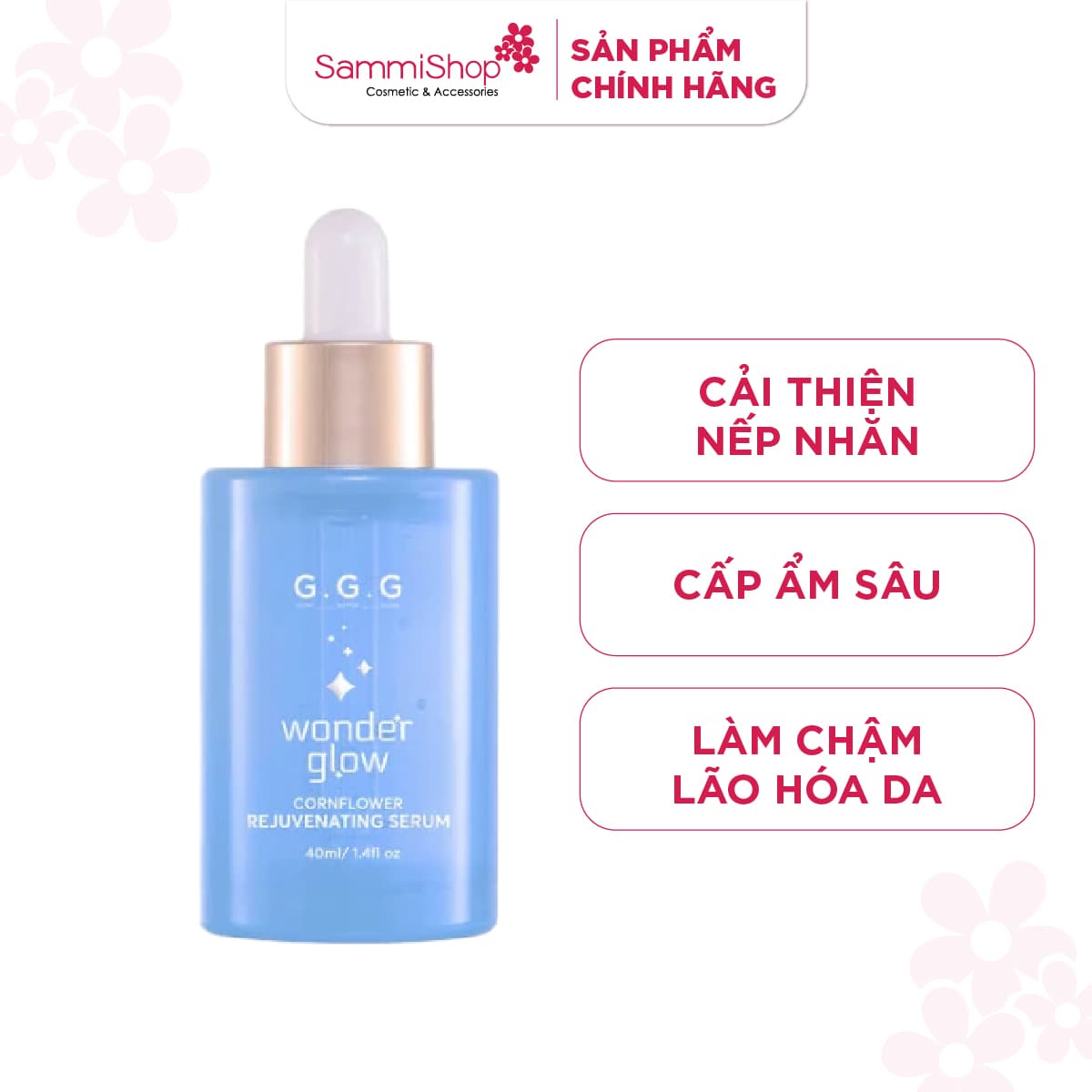 G.G.G Tinh chất Wonder Glow Rejuvenating Serum 40ml thumb 2