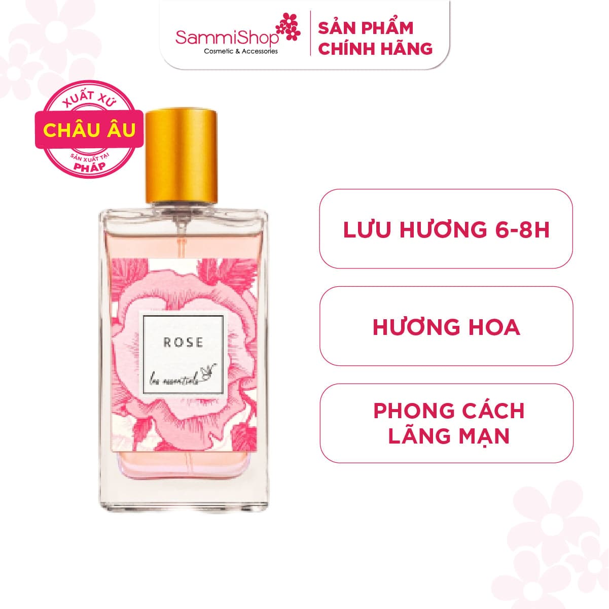 Les Essentiels Nước hoa Rose Eau De Parfum 80ml thumb 1
