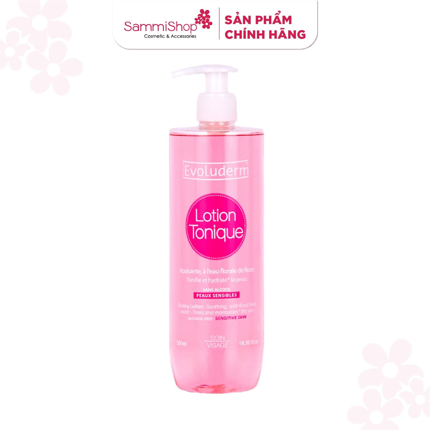 Evoluderm Nước hoa hồng Lotion Tonique Apaisante Peaux Sensibles thumb 4