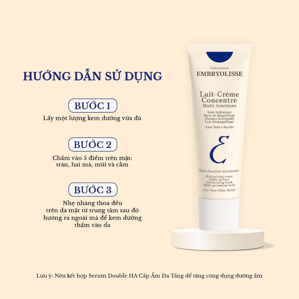 Embryolisse Sữa dưỡng Lait - Crème Concentré thumb 5