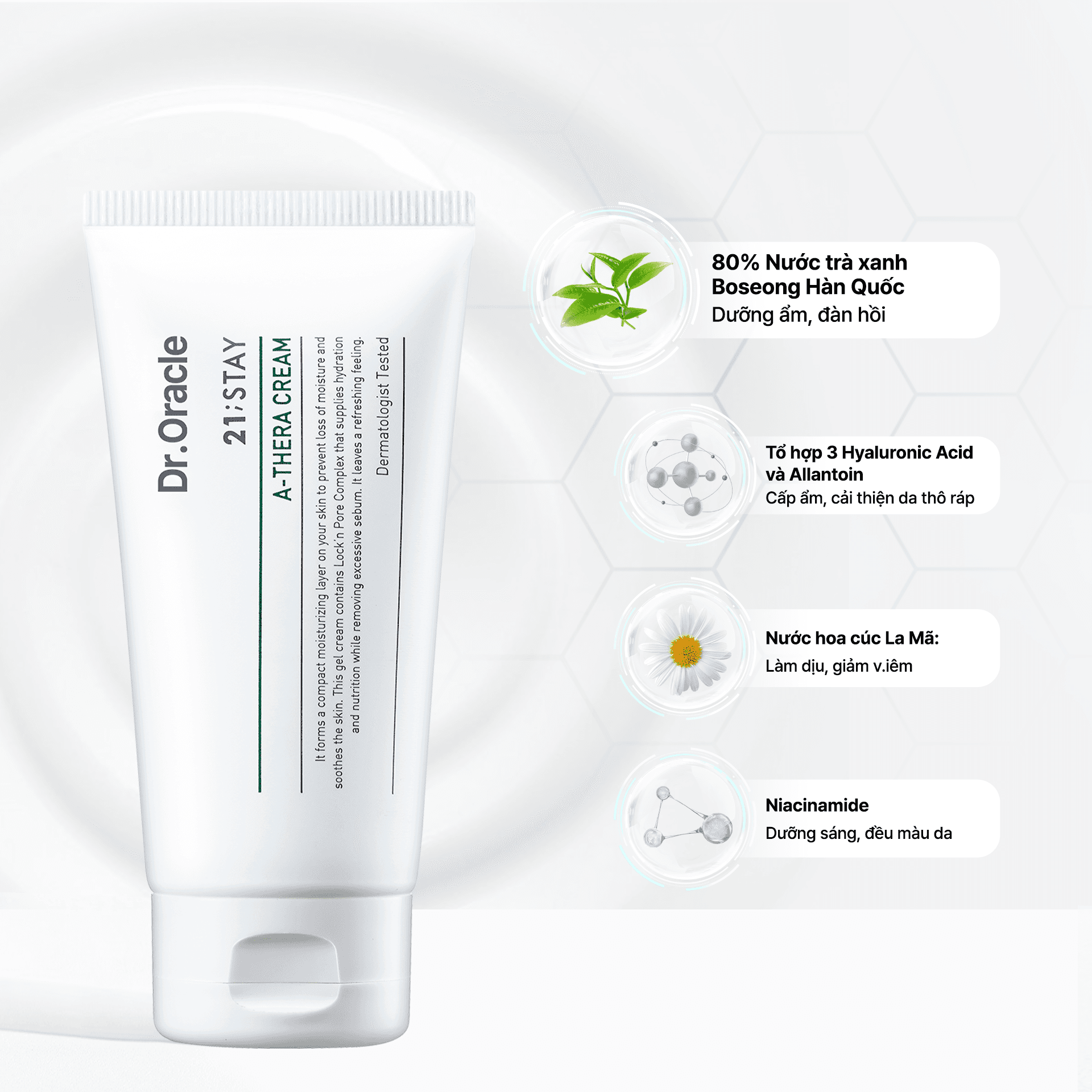 Dr.Oracle Kem dưỡng 21;STAY A-Thera Cream 50ml thumb 4