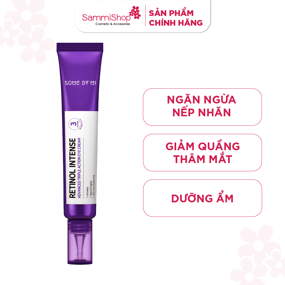 Some By Mi Kem dưỡng mắt Retinol Intense Advanced Triple Action Eye Cream 30ml thumb 3