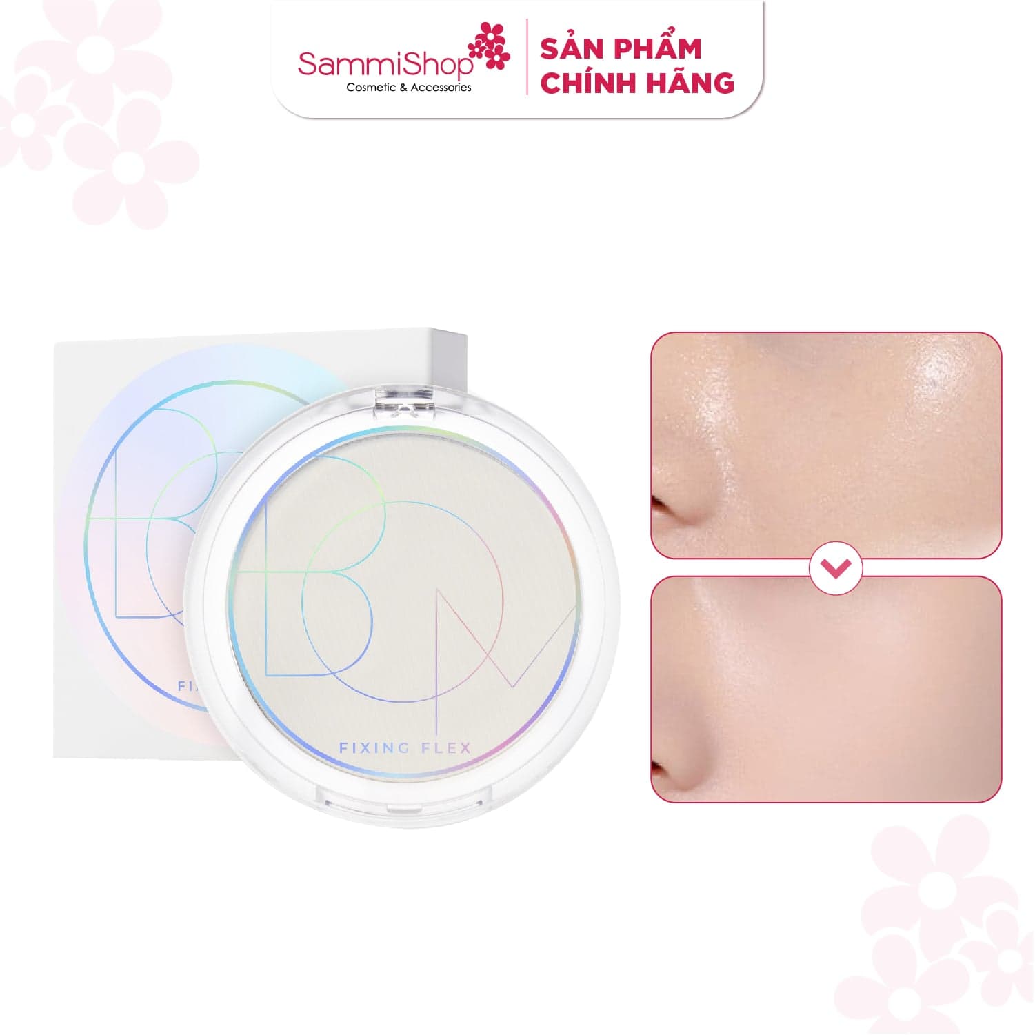BOM Phấn phủ Fixing Flex Powder Pact 7.5g thumb 1