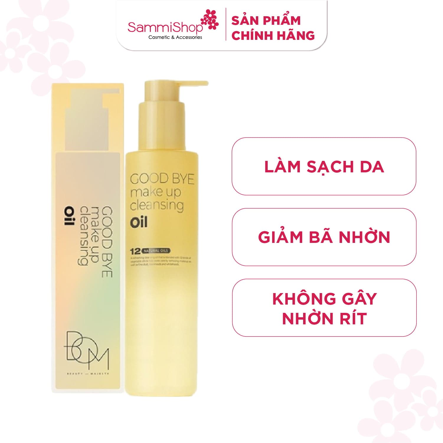 BOM Dầu tẩy trang Good Bye Make Up Cleansing Oil 200ml thumb 1