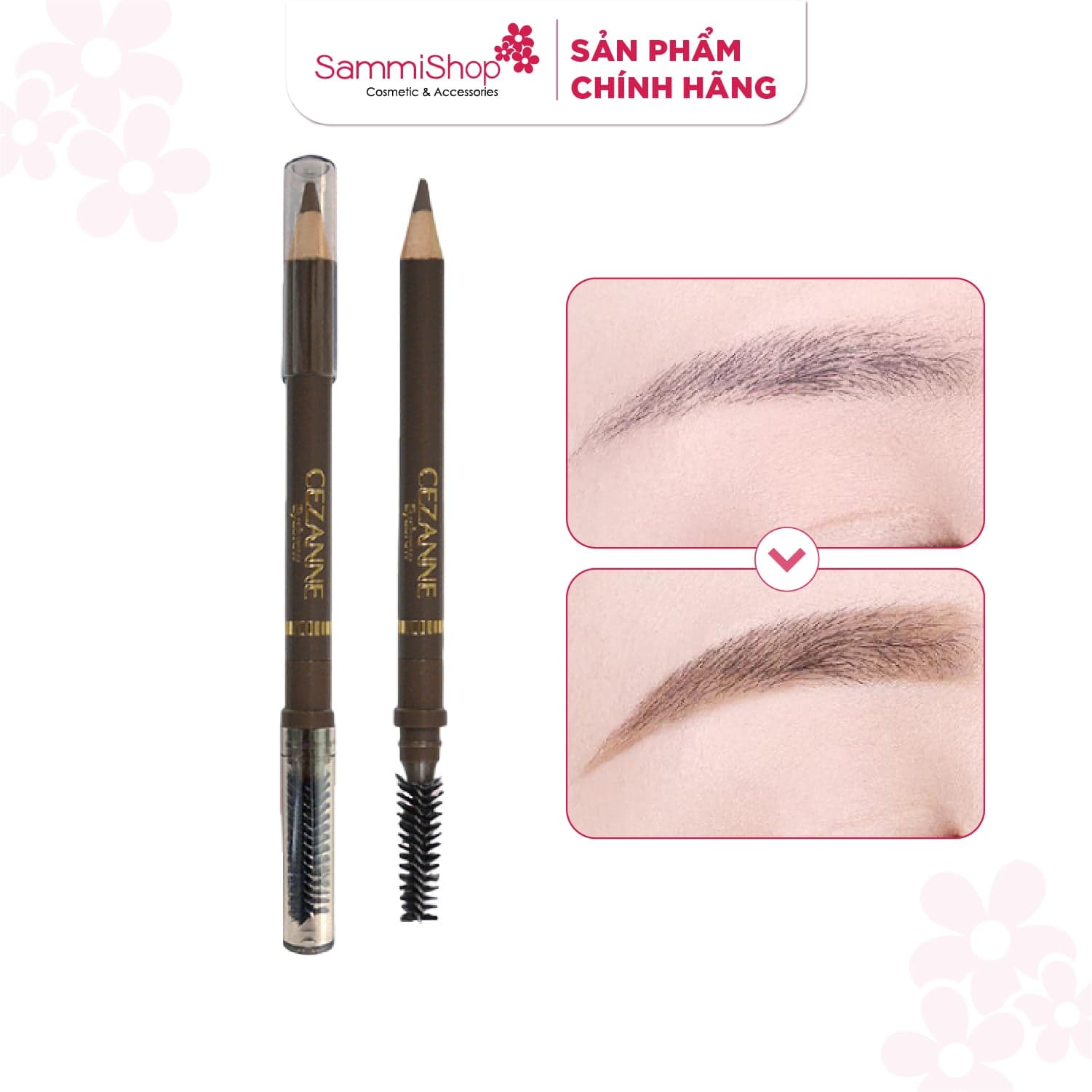 Cezanne Bút Kẻ Lông Mày Eyebrow With Spiral Brush thumb 1