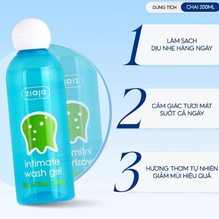 Ziaja Gel vệ sinh Intimate 200ml thumb 2