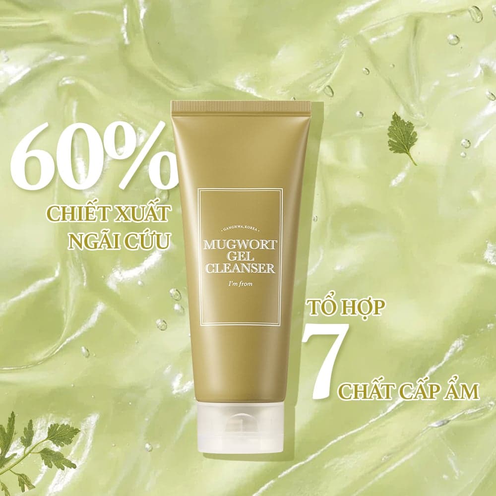 I'm From Sữa rửa mặt Mugwort Gel Cleanser 150ml thumb 3