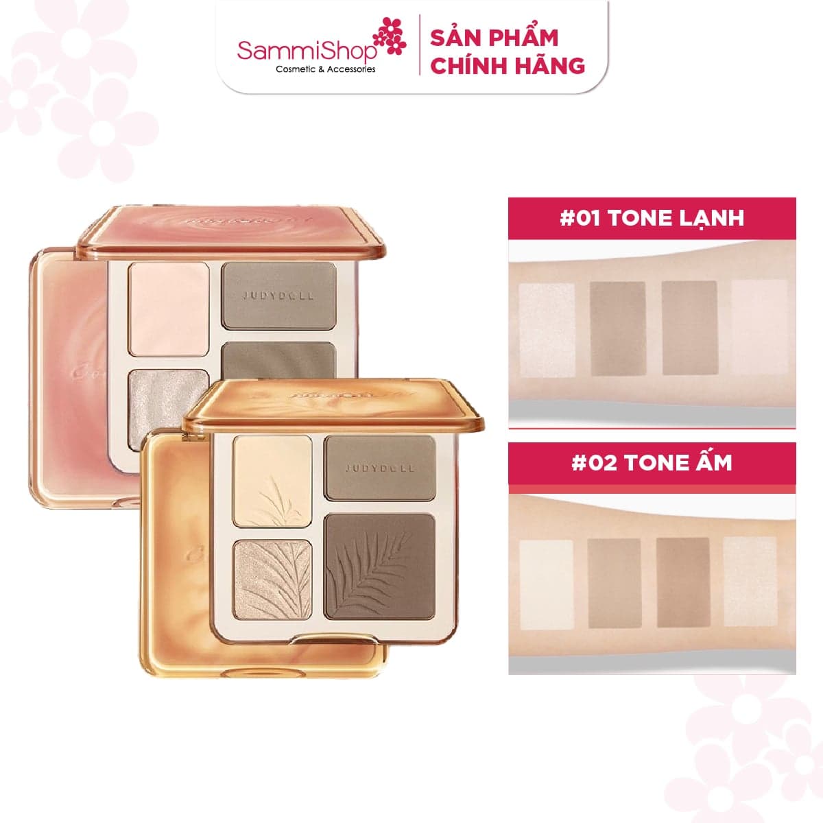 Judydoll  Phấn Bắt Sáng & Tạo Khối Highlight & Contour thumb 1