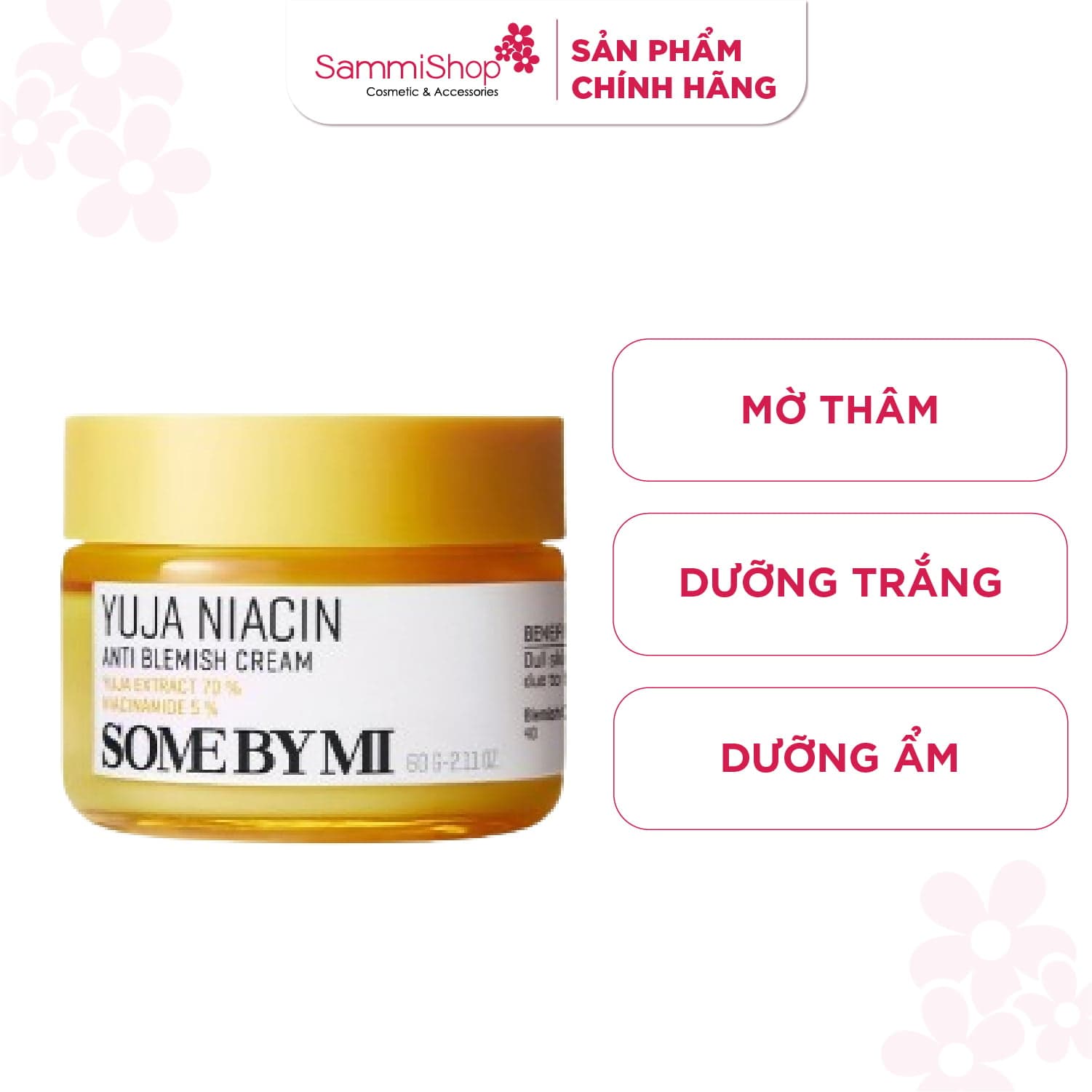 Some By Mi Kem dưỡng Yuja Niacin Anti Blemish Cream 60g thumb 2