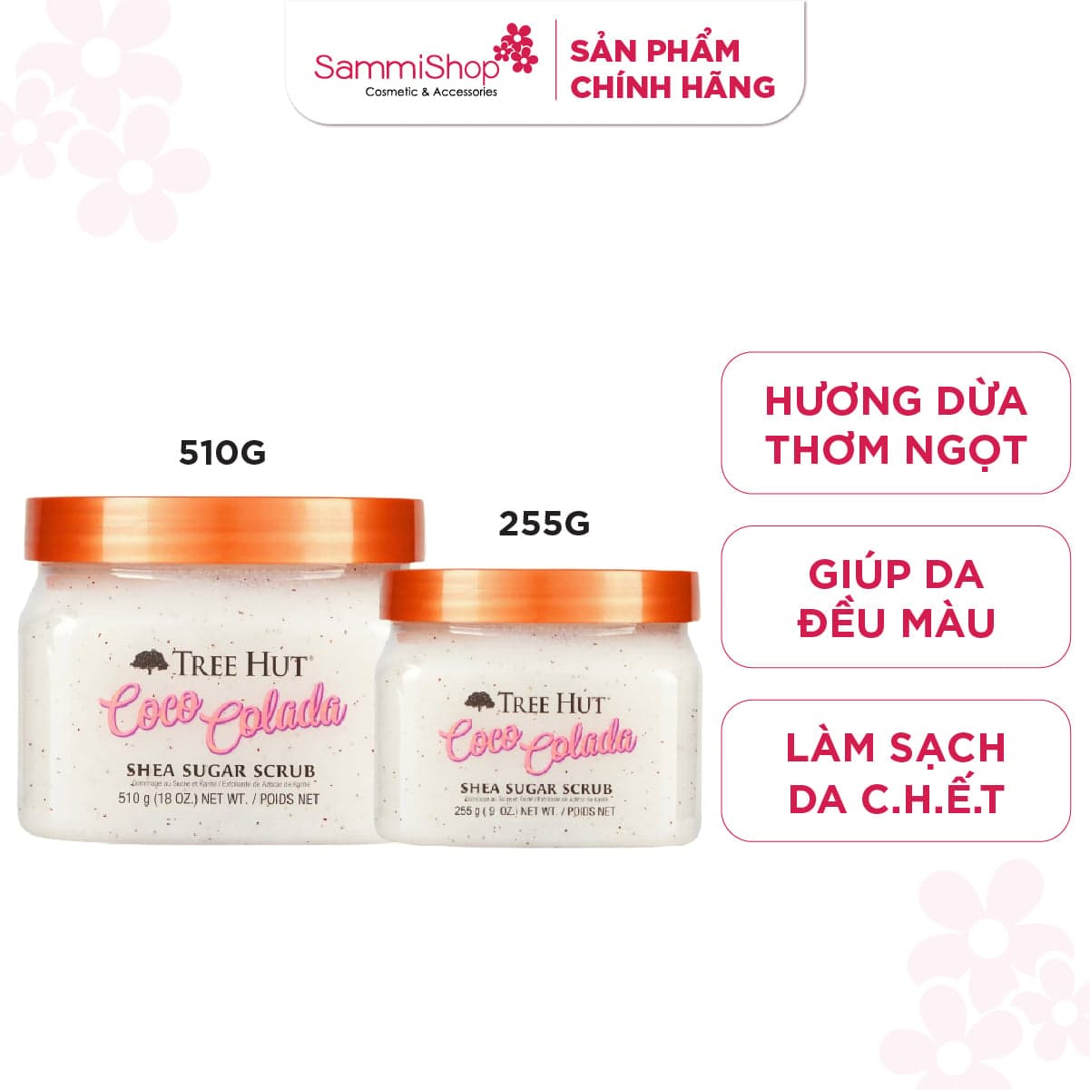 Tree Hut Tẩy tế bào chết Coco Colada Shea Sugar Scrub thumb 1