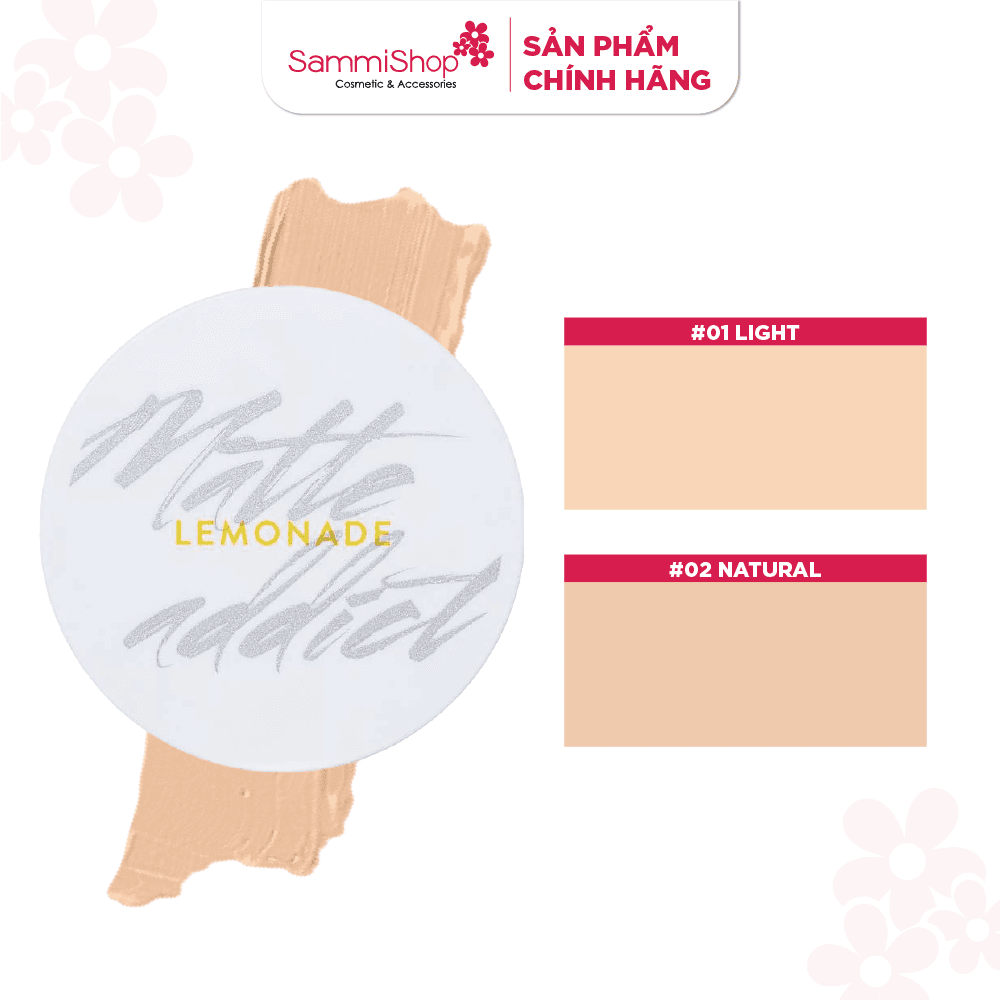 Lemonade Phấn nước lâu trôi Matte Addict Cushion thumb 3