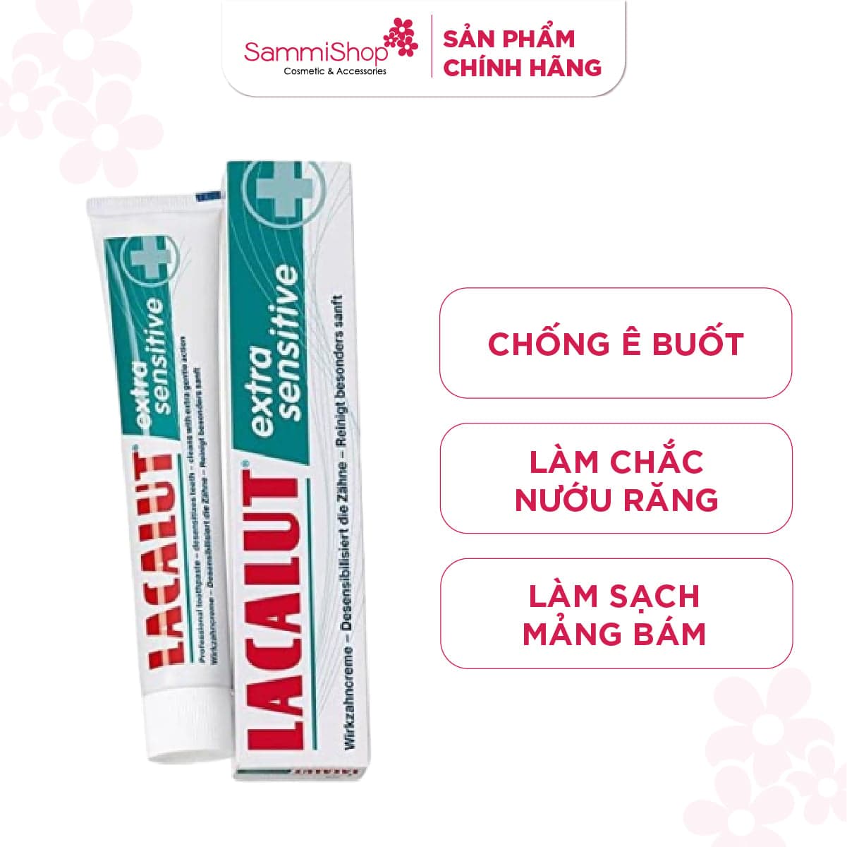 Lacalut Kem đánh răng Extra Sensitive 75ml thumb 2