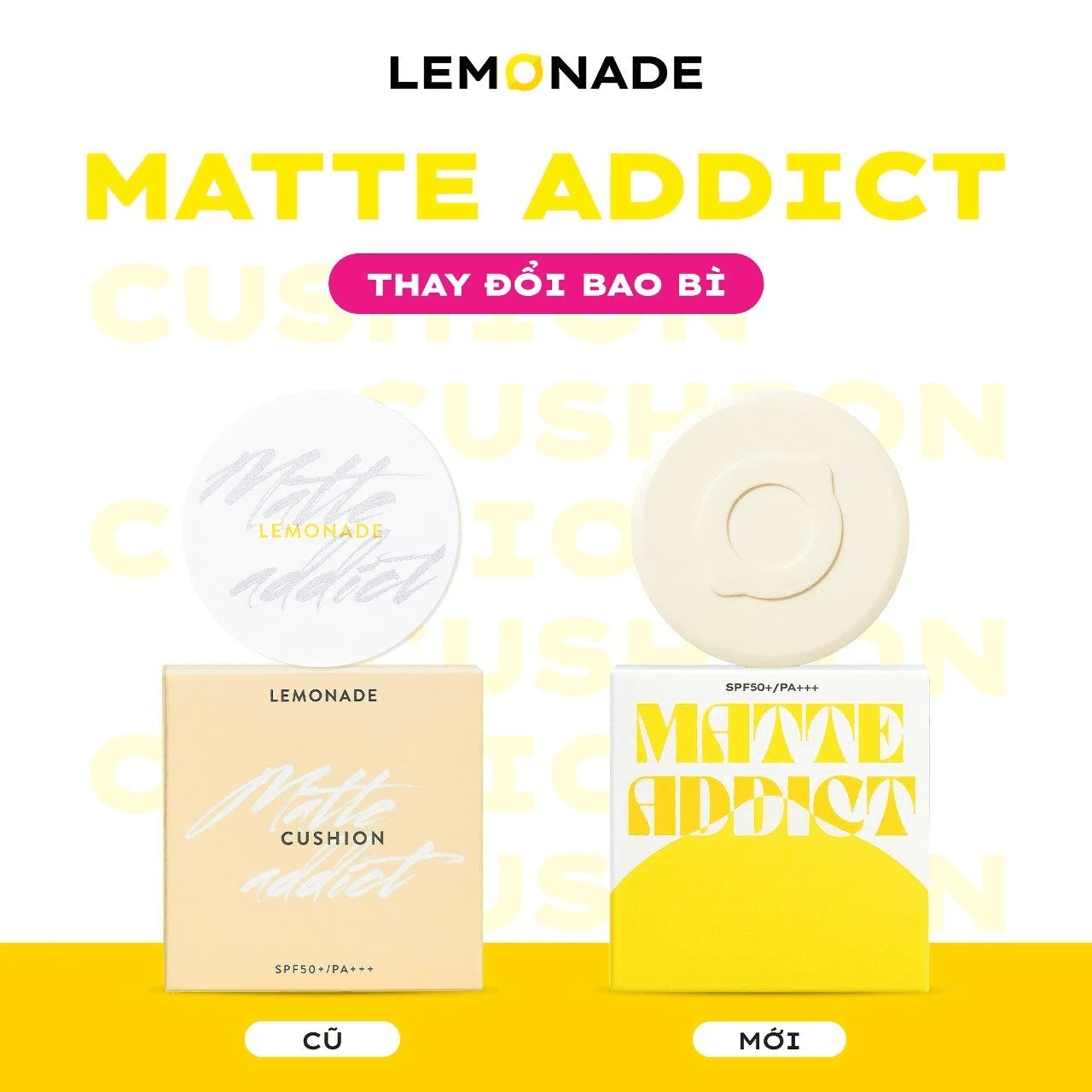 Lemonade Phấn nước lâu trôi Matte Addict Cushion thumb 2