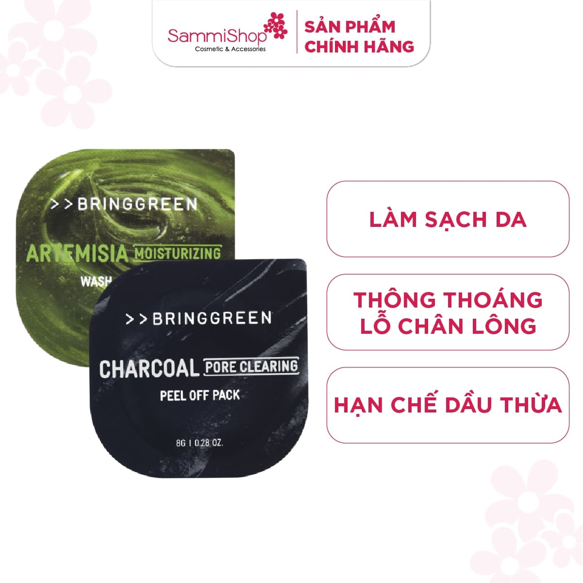 Bring Green Mặt nạ rửa Wash Off Pack 8g thumb 1
