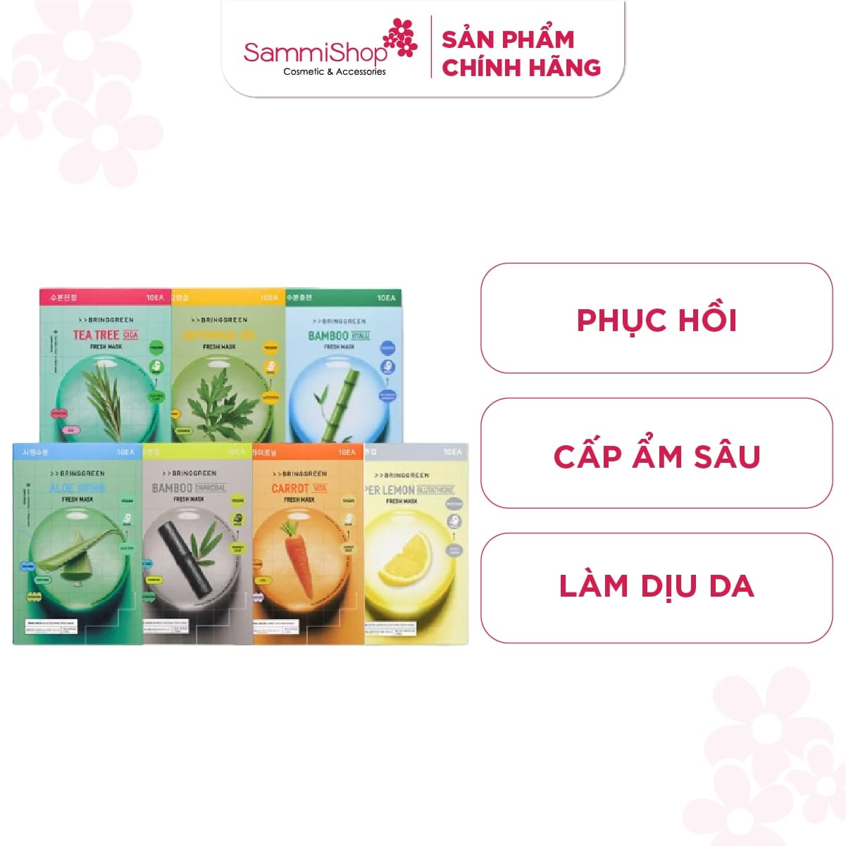 Bring Green Mặt nạ giấy Fresh Mask 20g thumb 1
