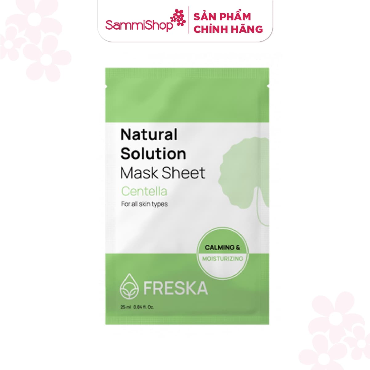 [HÀNG TẶNG KHÔNG BÁN] QT 01 Freska Mặt nạ giấy Natural Solution Mask Sheet bất kỳ