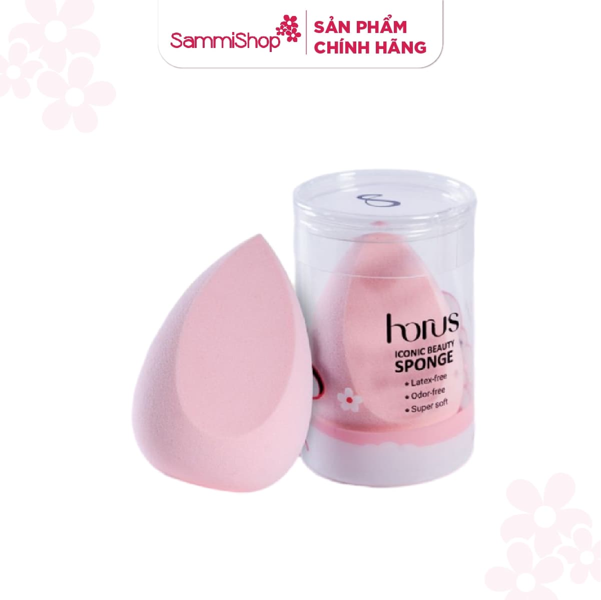 [HÀNG TẶNG KHÔNG BÁN] tặng 1 QT Horus Bông Mút Trang Điểm Chuyên Dụng Iconic Beauty Sponge Hoặc  2 QT Horus Bông tẩy trang tròn Round Soft Cotton Pads 15 pads - Ultra Soft