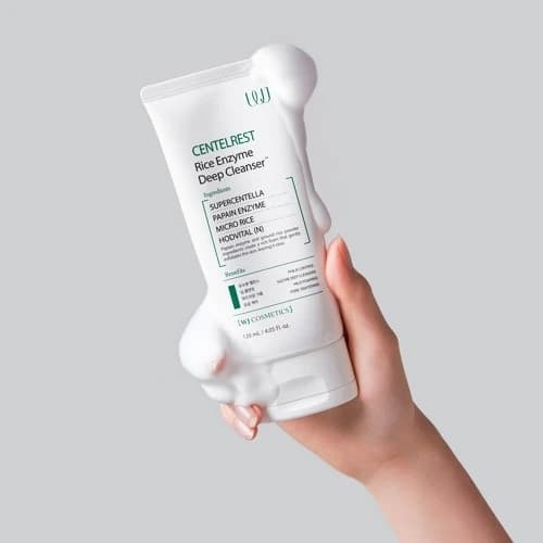 WJ Sữa rửa mặt Centelrest Rice Enzyme Deep Cleanser 120ml thumb 2