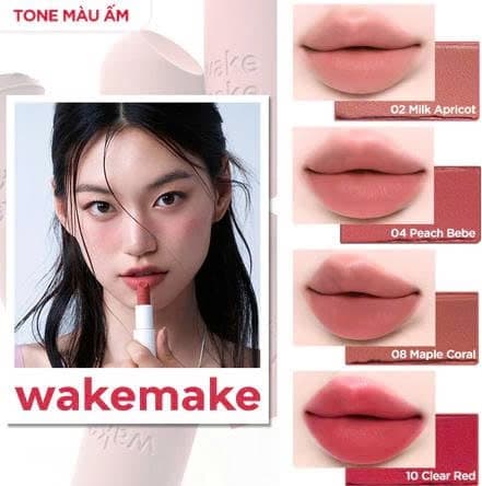 Wakemake Son môi Soft Blurring Balm Stick 3.5g thumb 6