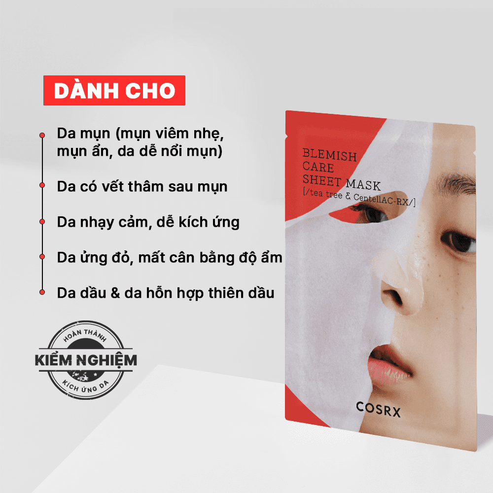 COSRX Mặt nạ AC Collection Blemish Care Sheet Mask 26ml thumb 4
