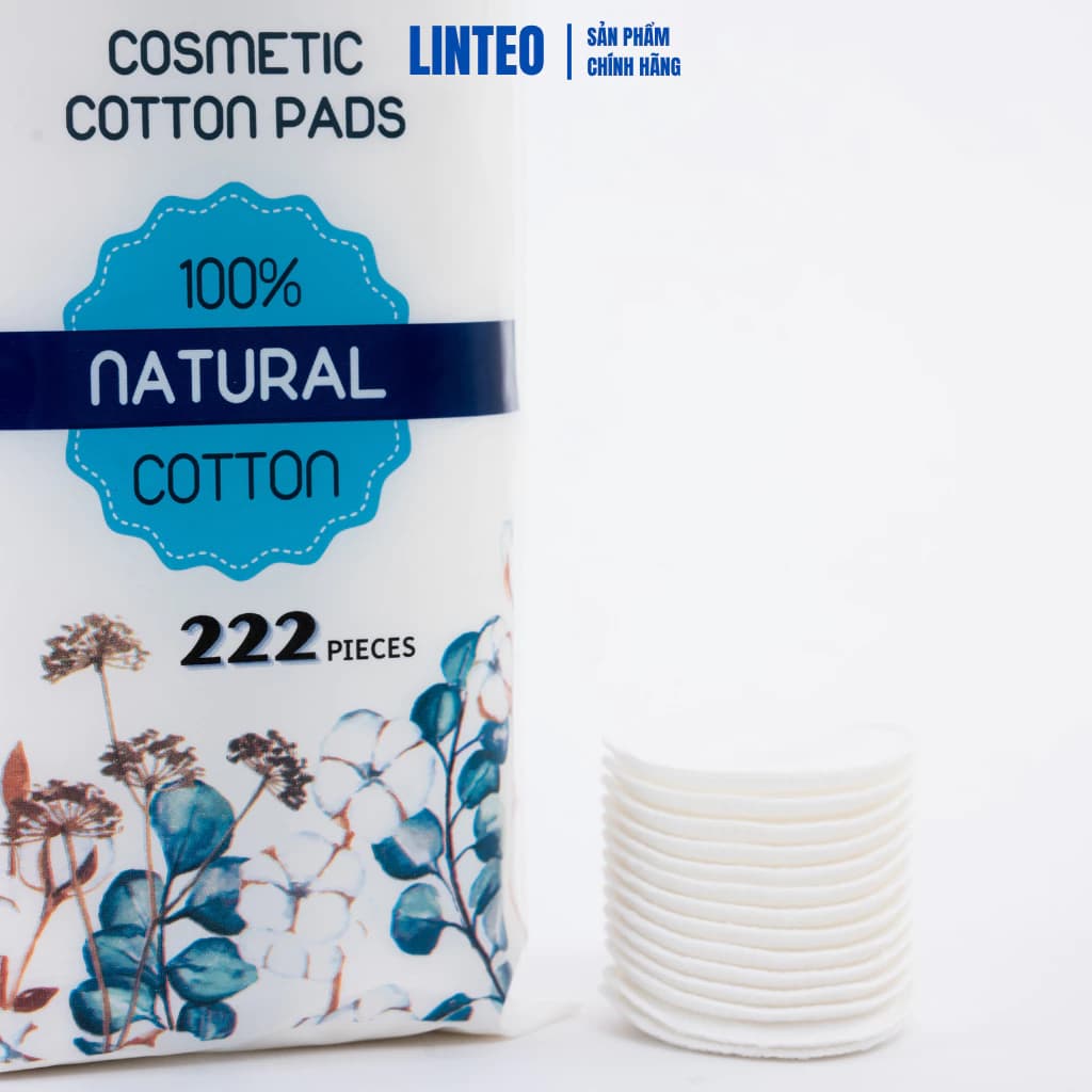 Linteo Bông tẩy trang 222 miếng thumb 4
