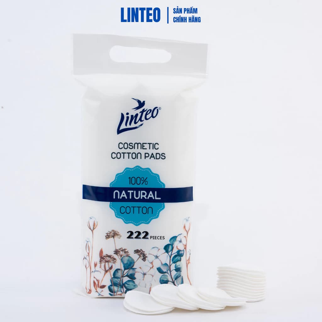 Linteo Bông tẩy trang 222 miếng thumb 3