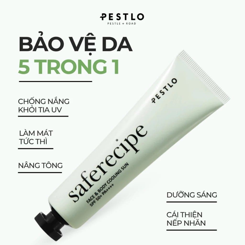 Pestlo Kem chống nắng Saferecipe Face & Body Cooling Sun SPF50+ PA++++ 100ml thumb 2