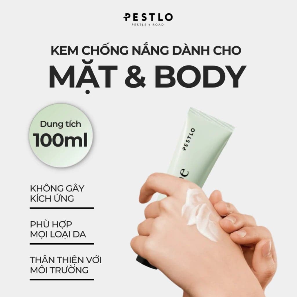 Pestlo Kem chống nắng Saferecipe Face & Body Cooling Sun SPF50+ PA++++ 100ml thumb 4