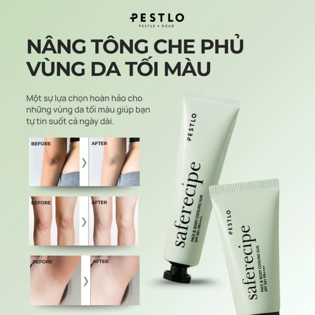 Pestlo Kem chống nắng Saferecipe Face & Body Cooling Sun SPF50+ PA++++ 100ml thumb 3