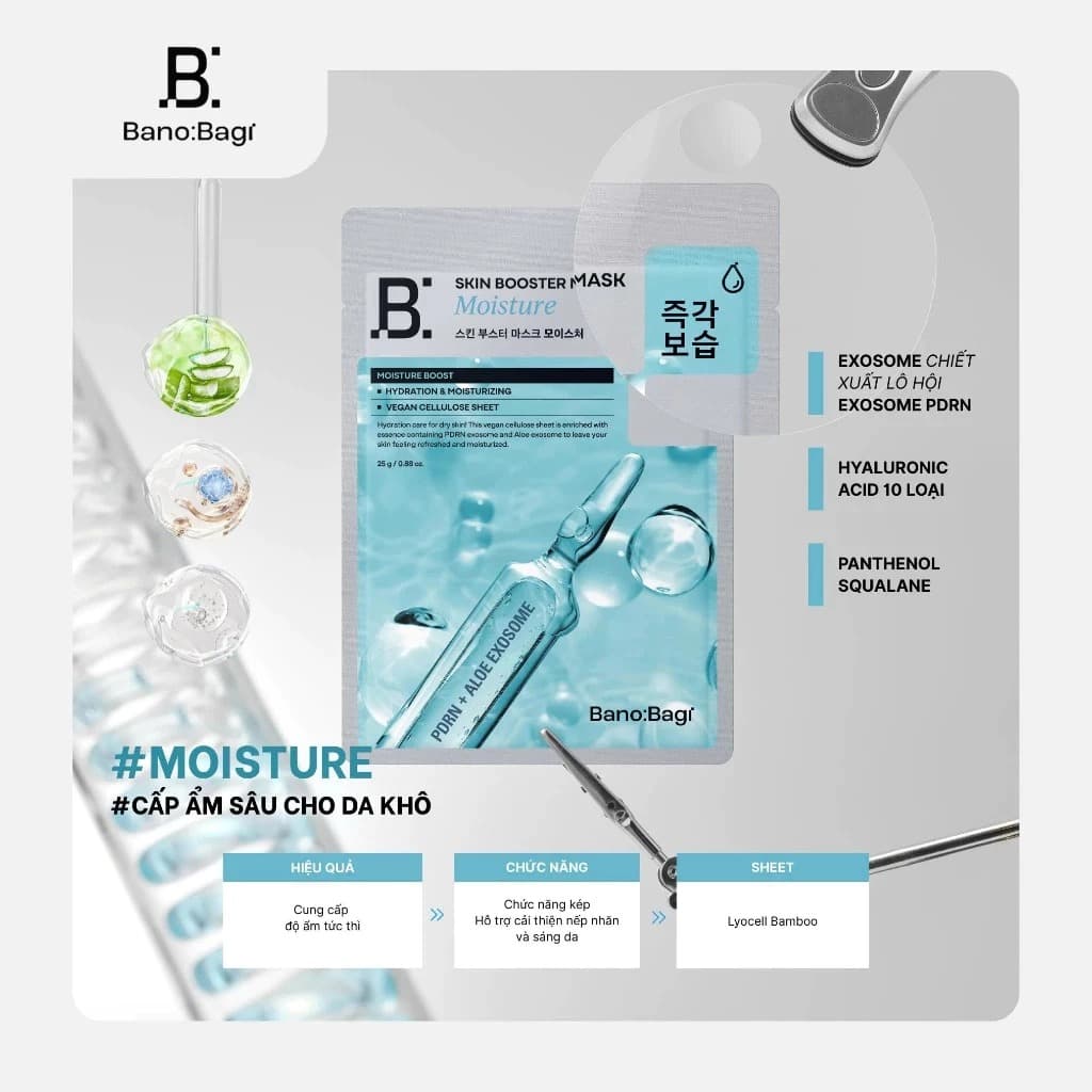 Banobagi Mặt nạ giấy Skin Booster Mask 25g thumb 5