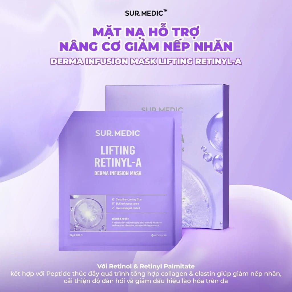 Sur.Medic+ Mặt nạ Derma Infusion Mask 28g thumb 2