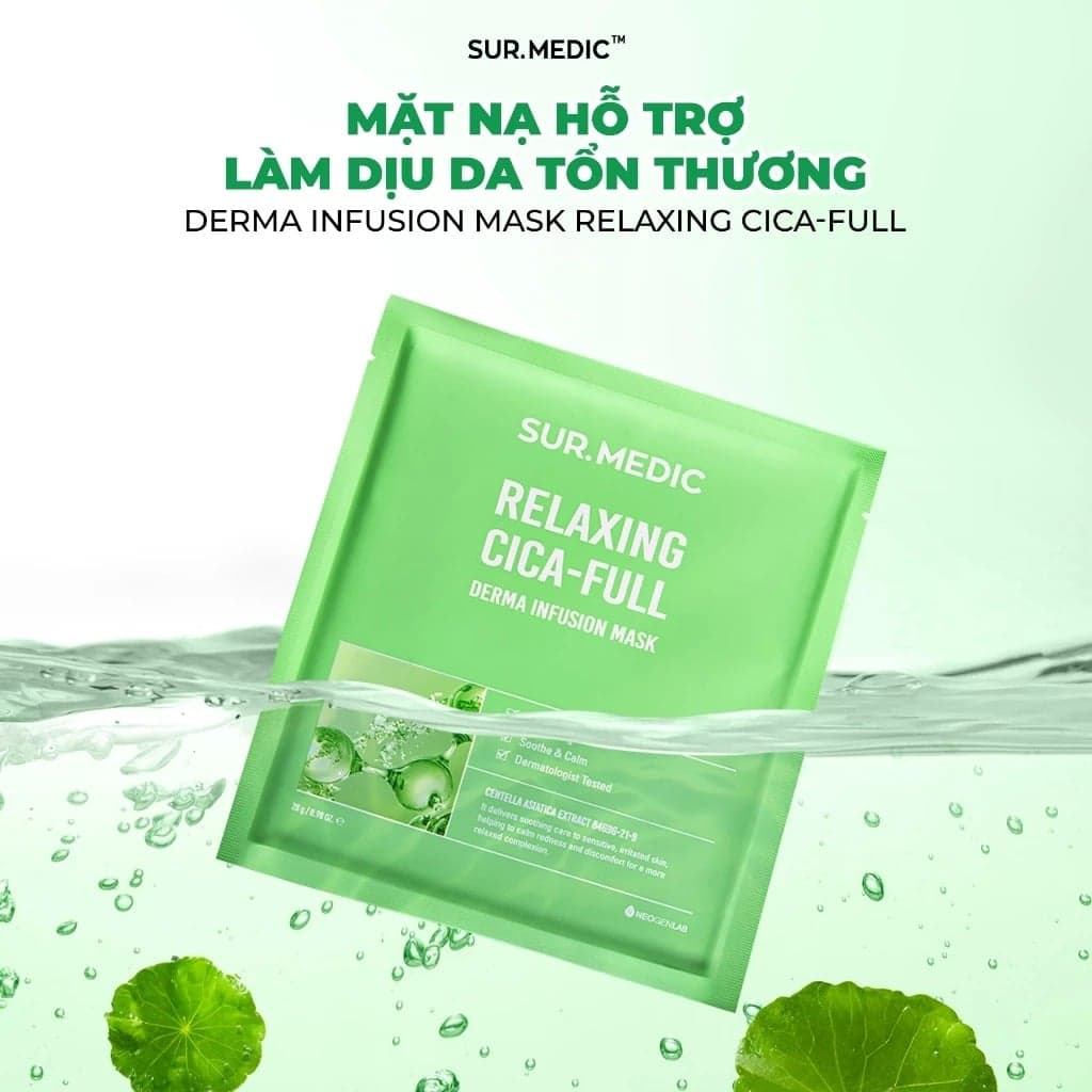 Sur.Medic+ Mặt nạ Derma Infusion Mask 28g thumb 6