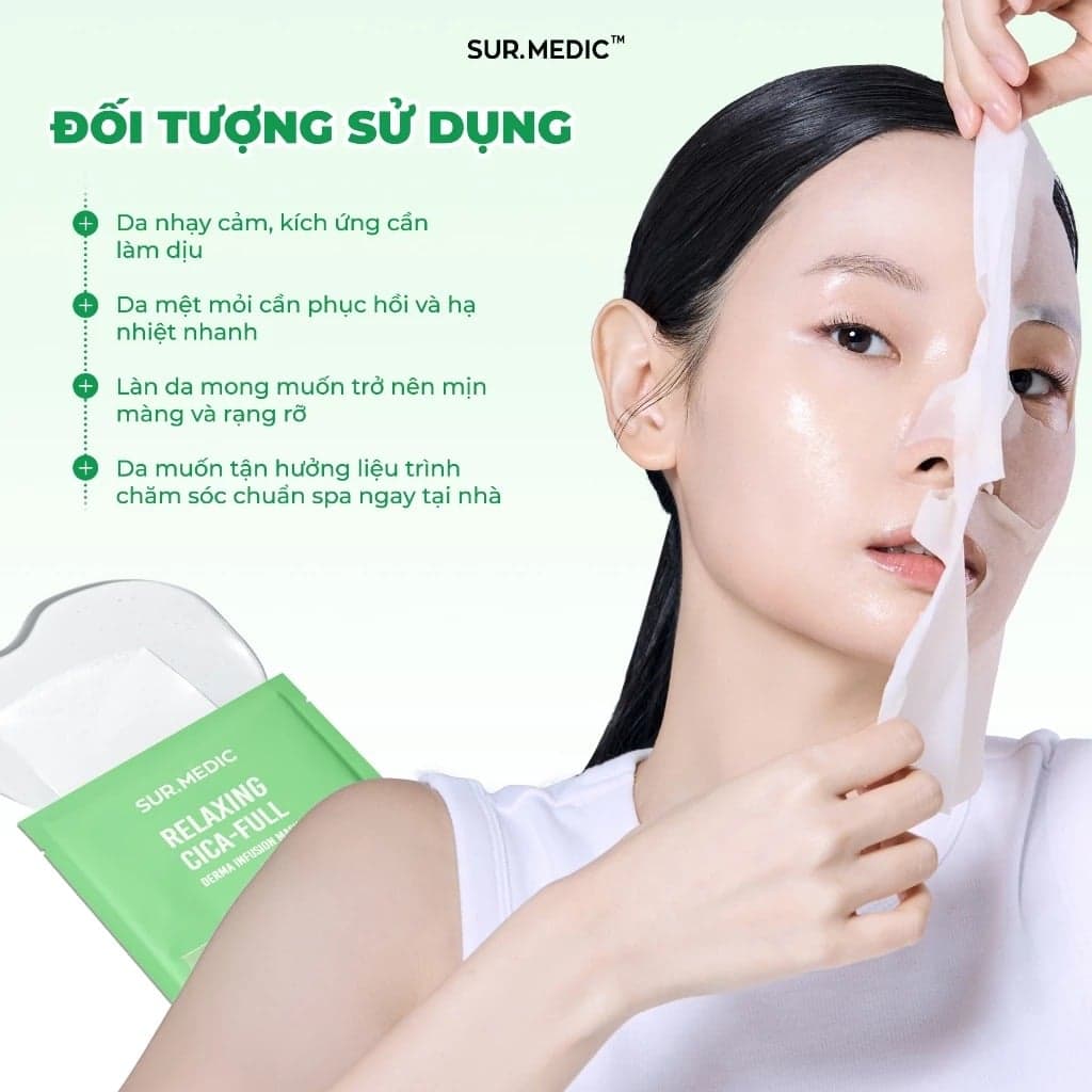 Sur.Medic+ Mặt nạ Derma Infusion Mask 28g thumb 8