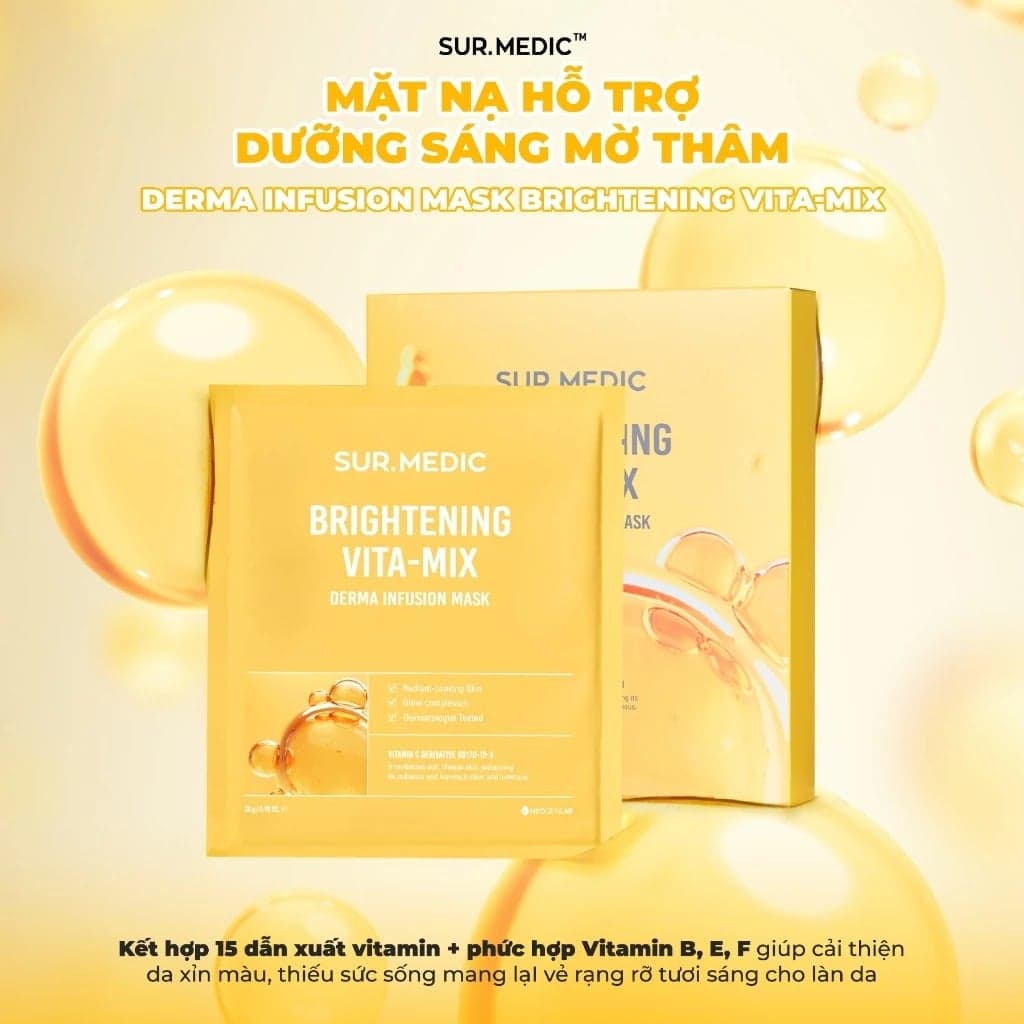 Sur.Medic+ Mặt nạ Derma Infusion Mask 28g thumb 11
