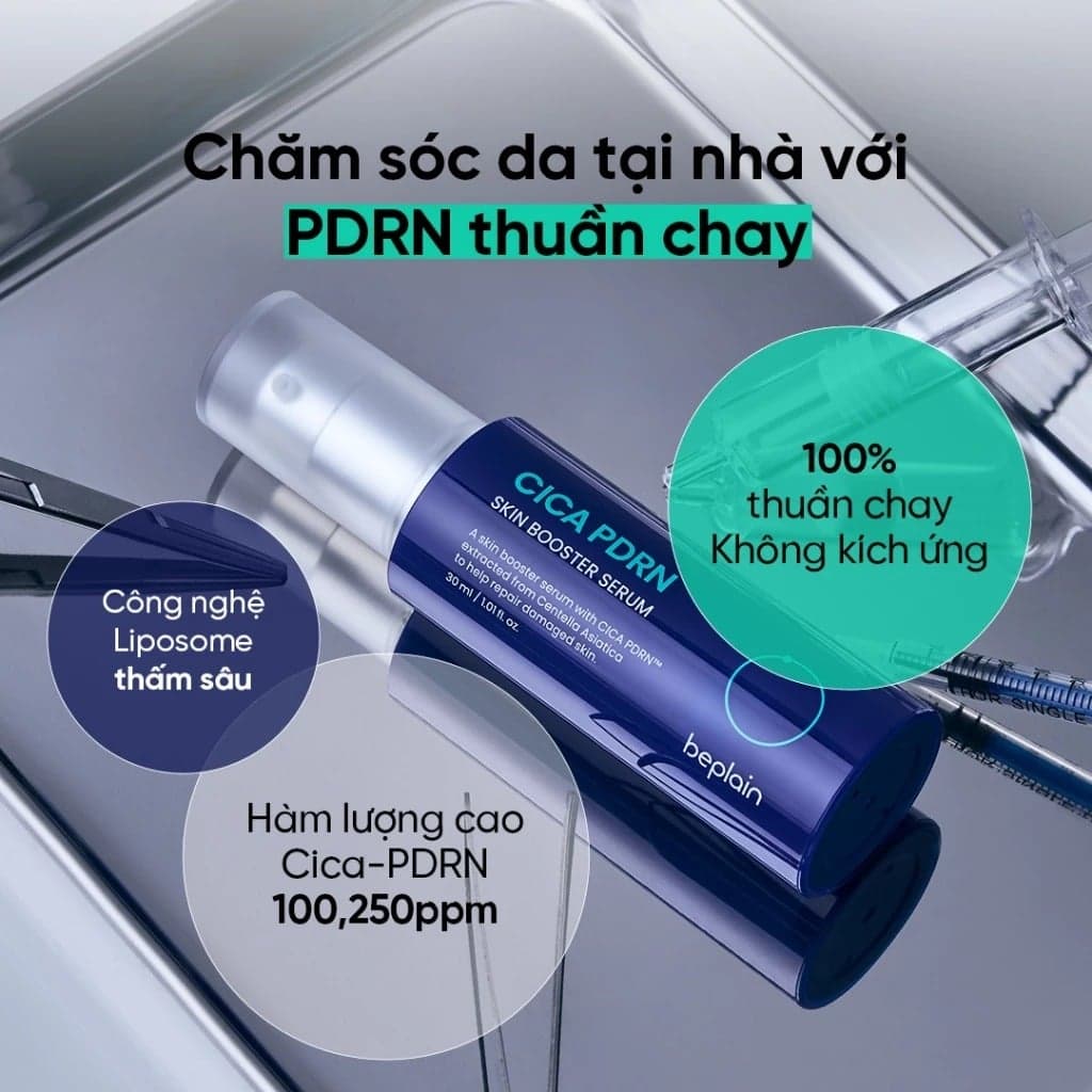 Beplain Tinh chất Cica PDRN Skin Booster Serum 30ml thumb 4