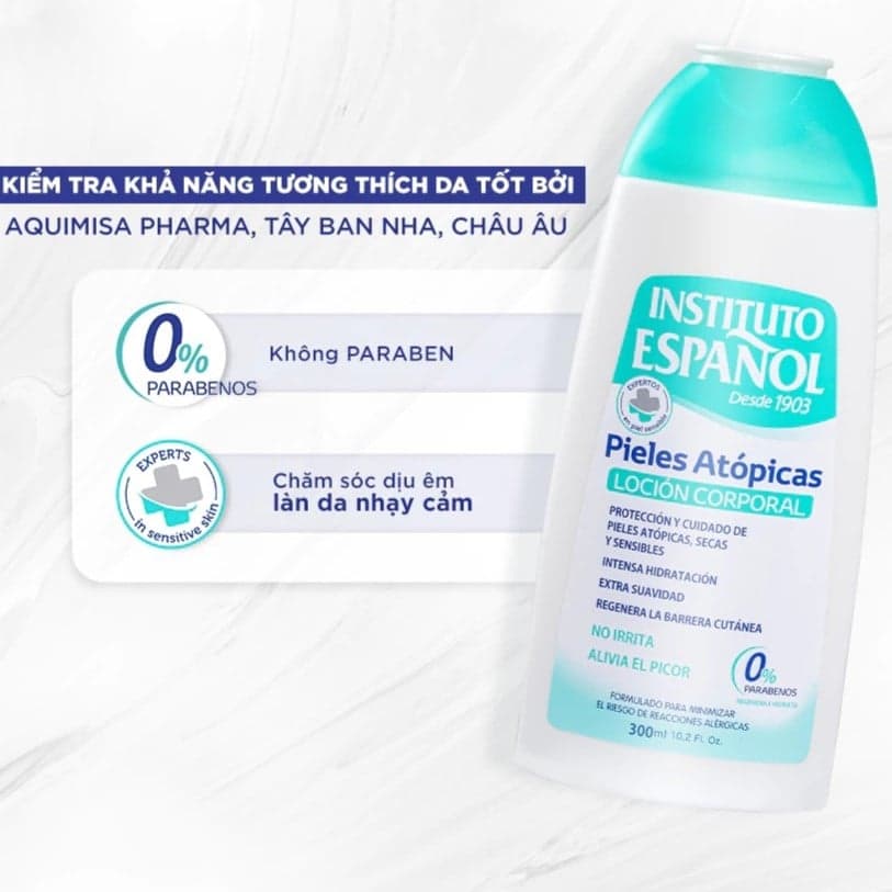 Instituto Español Sữa dưỡng Pieles Atópicas Loción Corporal 300ml thumb 2