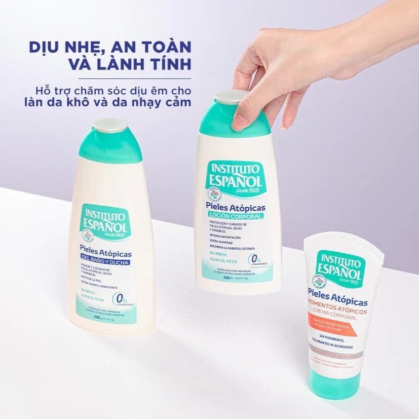 Instituto Español Sữa dưỡng Pieles Atópicas Loción Corporal 300ml thumb 4